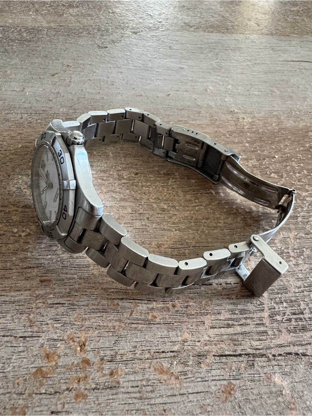 Tag Heuer Aquaracer Stainless Steel Watch - White Dial very sharp - Picture 8 of 14